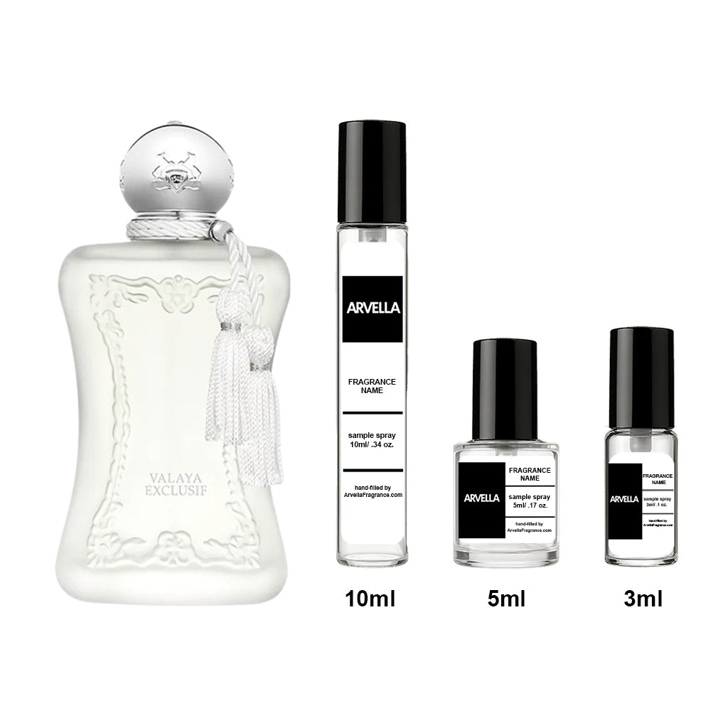 Parfums de Marly Valaya Exclusif Sample 3ml Spray - Arvella Fragrance